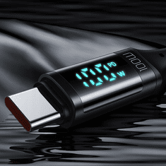Mcdodo Mcdodo telefonski kabel USB tipa C - USB tip C, 1,2 m, črn CA-1100
