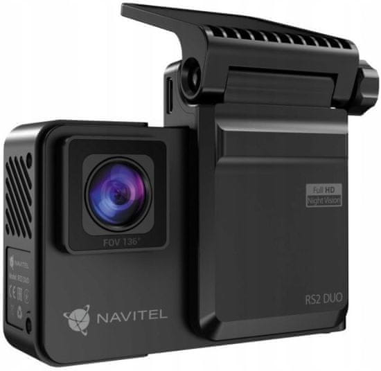 Navitel RS2 DUO avto kamera, 2v1 prednja in notranja, 5,1cm zaslon, nočni način, G-senzor
