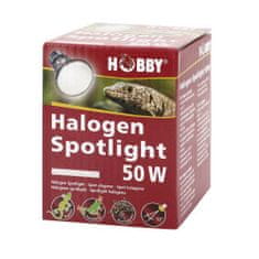 HOBBY Terraristik HOBBY Diamond Halogen Spotlight 50W -Halogenski oddajnik toplote 12° z ozkim kotom sevanja