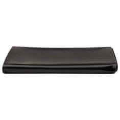 Vidaxl Podloga za ribnik črna 1x6 m PVC 0,5 mm