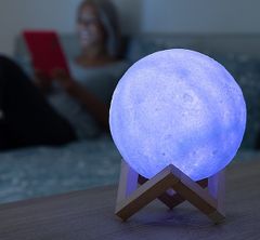 InnovaGoods USB polnjiva LED Svetilka Luna Moony 