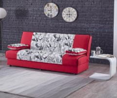 Madam kavč, rdeč + siv