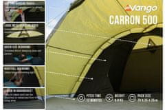 Vango šotor Carron 500, zelen