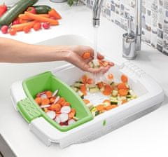 InnovaGoods Raztegljiva rezalna deska 3 v 1