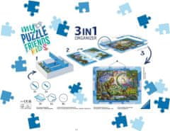 Ravensburger My Puzzle Friends Kids komplet sestavljank 3 v 1 modre barve