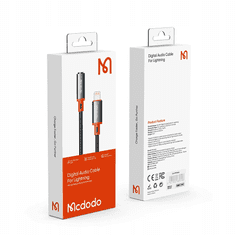 Mcdodo Adaptér Mcdodo, redukcia Lightning na Mini Jack CA-0790