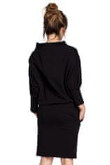 BeWear Ženska mini obleka Stinear B032 črna S/M