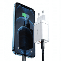 Mcdodo Stenski polnilnik Mcdodo, USB tip C univerzalni 5000 mA 20 V bel CH-8580
