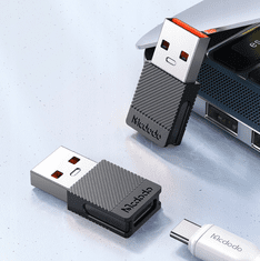 Mcdodo Mcdodo adapter USB na USB tipa C, 5A črn OT-6970