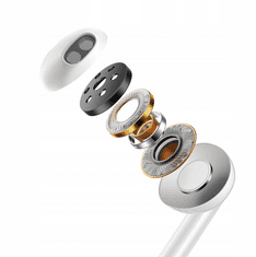 Mcdodo Bele ušesne slušalke HP-6070 Mcdodo USB Type-C HP-6070