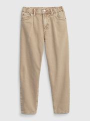 Gap Otroške béžové Jeans barrel Washwell 10