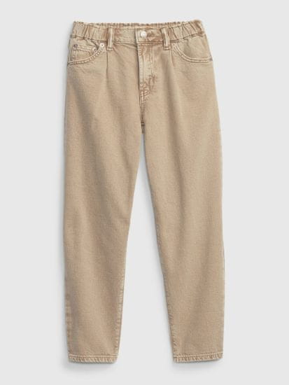 Gap Otroške béžové Jeans barrel Washwell