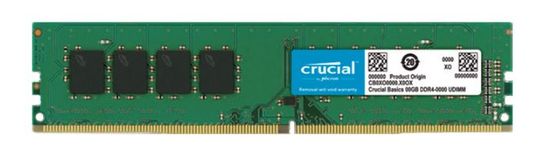 Crucial pomnilnik (RAM), DDR4, 16 GB, 2666MT/s, CL19, 1,2 V (CB16GU2666)