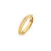 Sodoben pozlačen prstan z diamantom Jac Jossa Hope DR228 (Obseg 54 mm)