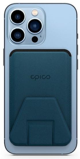 EPICO magnetna denarnica, modra (9918131600003)