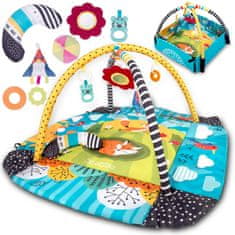 Ricokids interaktivna izobraževalna podloga 110 x 100 cm lisica