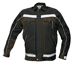 Cerva STANMORE moška delovna jakna, rjava, 48