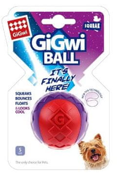 GiGwi Igrača za pse Ball ball S rdeča/vijolična