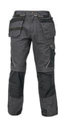 Cerva LAHR moške delovne hlače, sive, 58