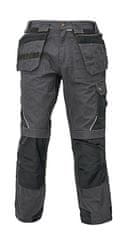 Cerva LAHR moške delovne hlače, sive, 48