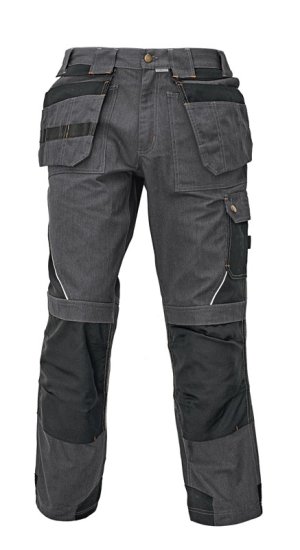 Cerva LAHR moške delovne hlače, sive
