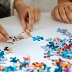 Trefl Tiger Attack Puzzle / 600 kosov, nore oblike