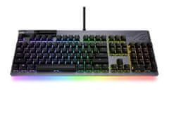 ASUS ROG Strix Flare II Animate tipkovnica, ROG NX Red, PBT, RGB, USB, UK SLO g.