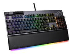 ASUS ROG Strix Flare II Animate tipkovnica, ROG NX Red, PBT, RGB, USB, UK SLO g.