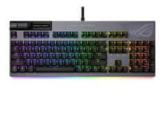 ASUS ROG Strix Flare II Animate tipkovnica, ROG NX Red, PBT, RGB, USB, UK SLO g.