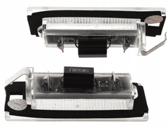 CO2 Komplet 2 LED registrskih tablic, AutoTune, za Fiat DUCATO Bus 100, Fiat DUCATO Bus Multijet 110, 115, 120, 130, 140, 140, 150, 160, 180 L0016