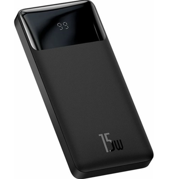 PPDML-I01 polnilna baterja z digitalnim zaslonom, 10000 mAh, 15 W, črna (RONRA081)