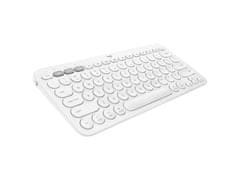 Logitech K380 Multi-Device tipkovnica za Mac, bela, SLO g. (920-010407)