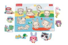 Trefl Leseni vložek Fisher Price Water Animals