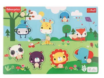 Trefl Lesen vložek Fisher Price Wild Animals