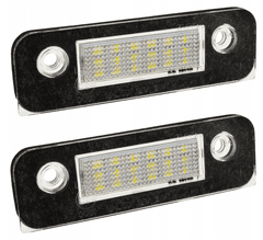 CO2 Komplet 2 LED registrskih tablic, AutoTune, za Ford Fiesta MK6, Ford Fusion, Ford Mondeo MK2 L0038