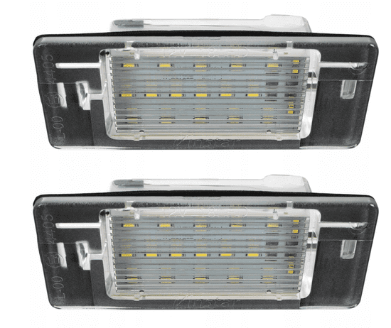 CO2 Komplet 2 LED registrskih tablic, AutoTune, za Opel Vectra C L0044