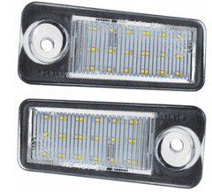 CO2 Komplet 2 LED registrskih tablic, AutoTune, za Audi A6 C5 Kombi Avant L0045