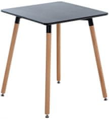 BHM Germany Zložljiva miza Viborg, 60 cm, črna