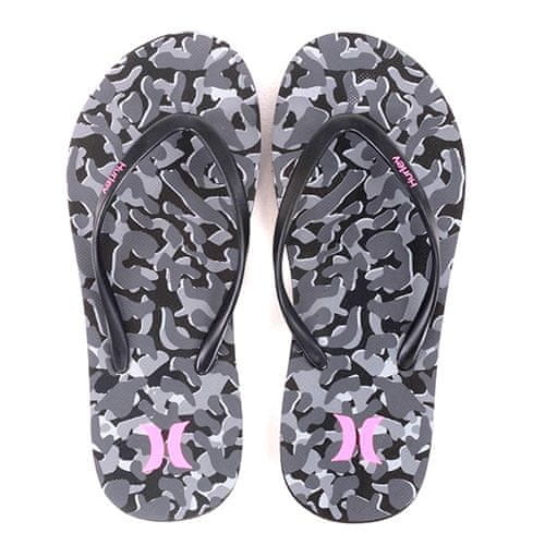 Hurley W WILD PARTY SANDALI, ŽENSKE | SANDALI WFWEU00003 | 099 - ČRNA / SVETLA MANGO / BELA | 10