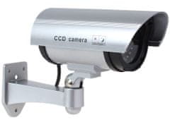 Verkgroup Srebrna lažna realistična IR kamera z LED