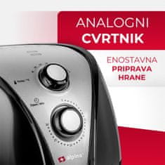 Alpina cvrtnik na vroč zrak, z analognim gumbom, 3.2 L