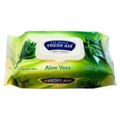Fresh Air mokri robčki 100 kosov Aloe Vera
