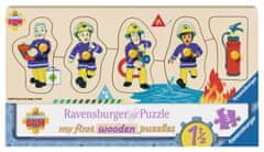 Ravensburger Gasilec Sam in njegovi prijatelji leseni vložek