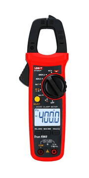 UNI-T Merilne klešče UT-203+, V (DC-AC), Tok(AC), Upor., Frekv., Temp., Test diod, piskač, HOLD, Auto off