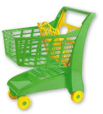 Androni Nakupovalni voziček s sedežem - zelen