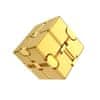 Infinity Cube Antistresna kovinska kocka - zlata