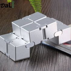 CAB Toys Infinity Cube Antistresna kovinska kocka - zlata