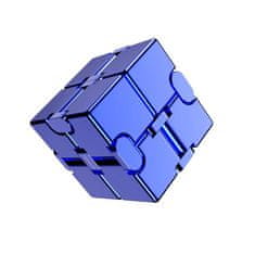 CAB Toys Infinity Cube Antistresna kovinska kocka - modra