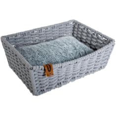 Duvo+ Mačja postelja tekstil Oyster 45x34x16 +