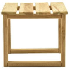 Vidaxl Mizica za ležalnik 30x30x26 cm impregnirana borovina